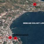 Position Eolnet's webcams in Lipari