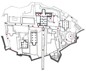 mappa castello